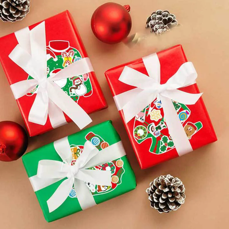Фото Funrous Christmas Sweater DIY Stickers for Kids Make Your Own Ornaments Tree Xmas Sweater  Winter Party Supplies Crafts Decor №5