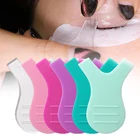 10 шт., Y-образная силиконовая щетка для наращивания ресниц