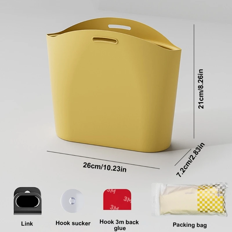 Многоразовый автомобильный мусорный контейнер для мусора органайзер хранения