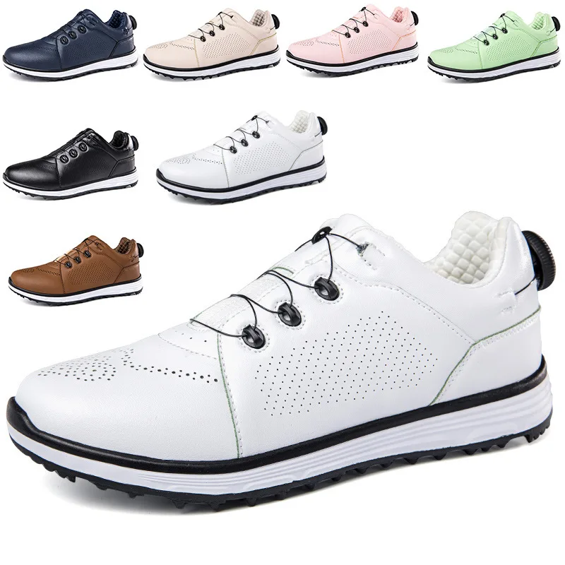 Women Golf Shoes Professional Golf Sneakers Comfortable Walking  Footwears Men's Walking Shoes Free Ship