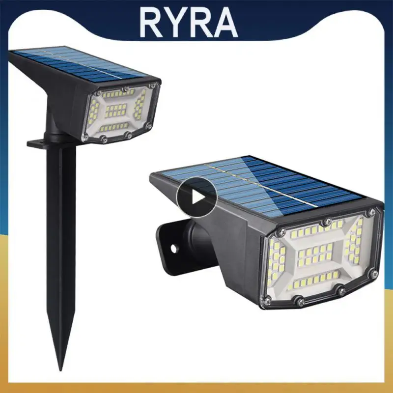 

Outdoor Landscape Lighting Solar Street Lights Intelligent Garden Solar Wall Lamps Fast Charging Solar Floor Lamp Plastic