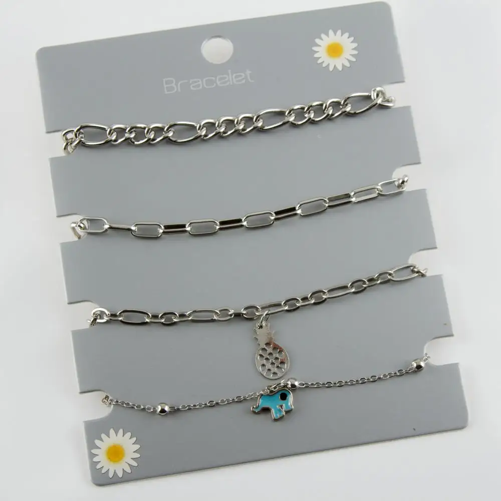 

2 The Pineapple Figural Chain Bracelet