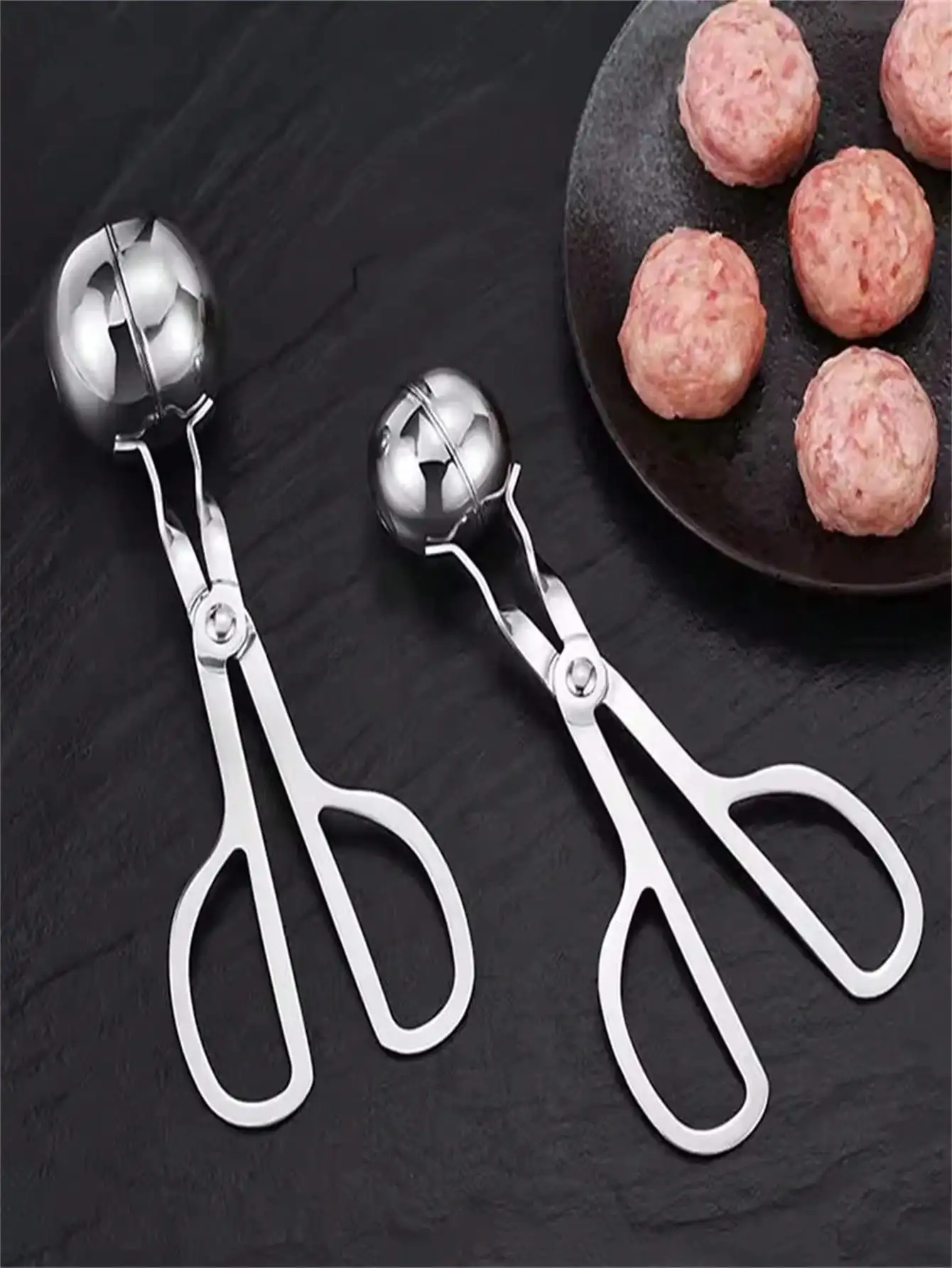 

Антипригарный пресс для котлет из нержавеющей стали