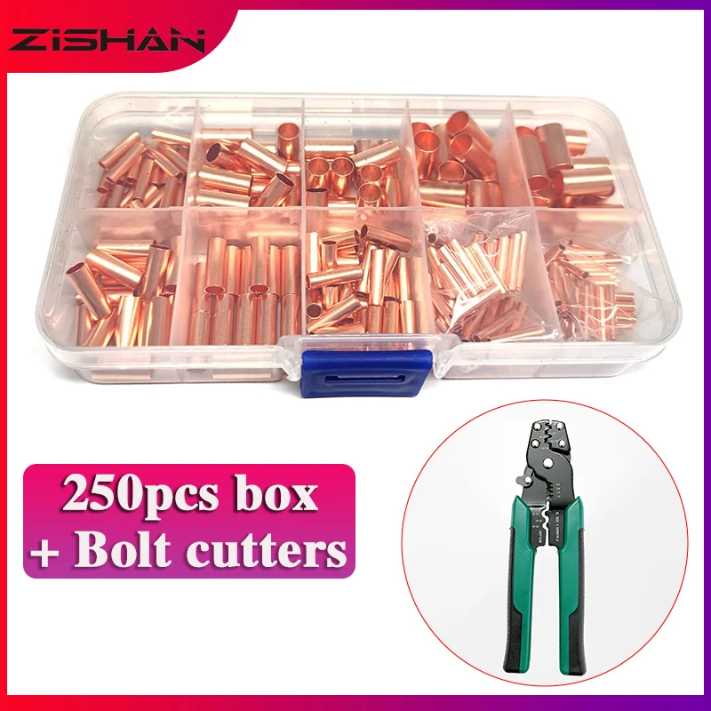 

Electric Wire Terminal U/O Shaped Splicing Termination 2.8/4.8/6.3mm Wire Connector Cable Termination Connector press