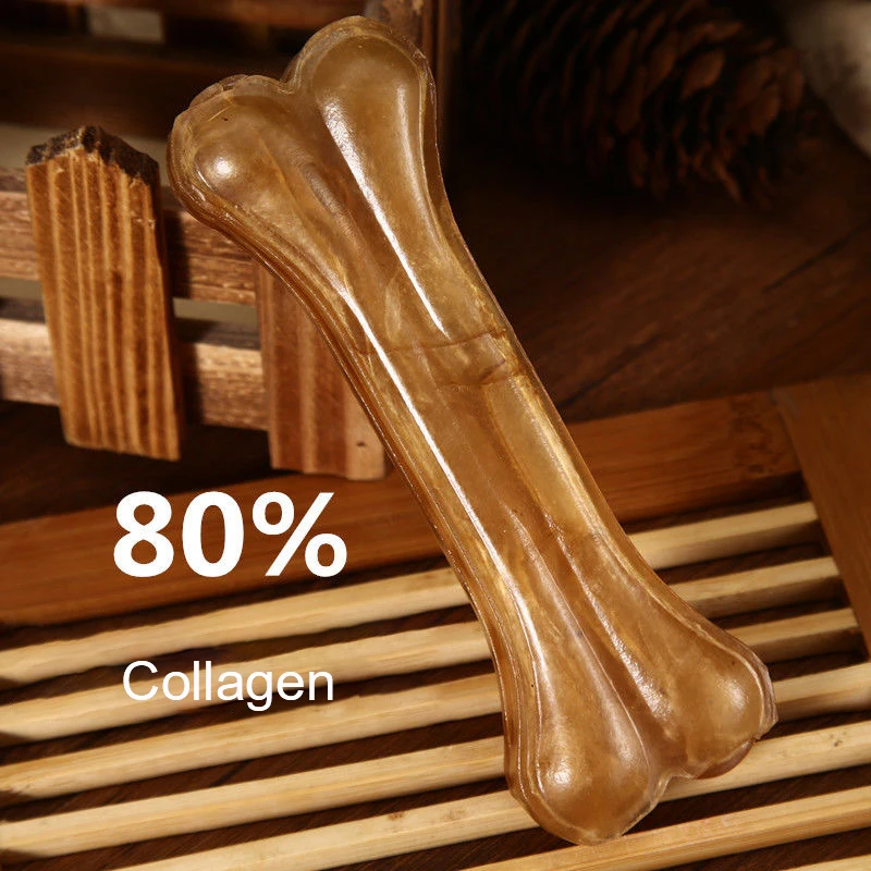 

Teething Stick Chew Toys Cow Leather Clean Teeth and Get Rid of Bad Breath for Pet Small Dog Dental Care Stick