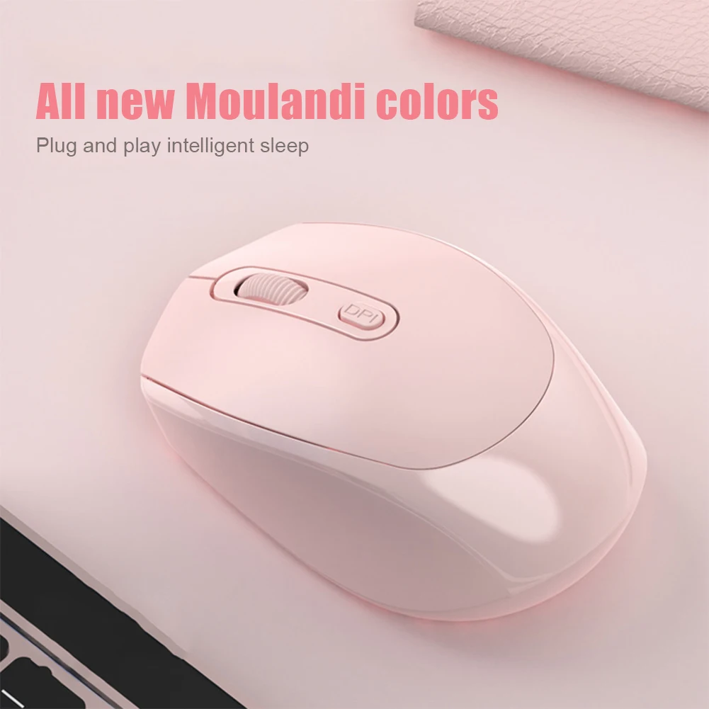 

2.4Ghz Wireless Gaming Mouse 1600dpi Business Laptop Desktop Home Office Ergonomic Silent Mice For Computer with USB Receiver