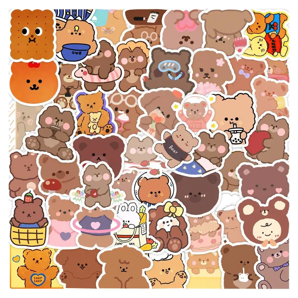 

Наклейка мультяшная нестандартной формы, милая наклейка для многократного наклеивания, широкое применение, мультяшный аксессуар для детей