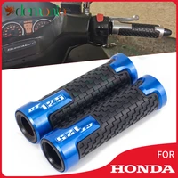 2pcs blue motorcycle knobs anti skid scooter handle ends grips bar hand handlebar grip for honda ct125 ct 125 2020 2021 2022
