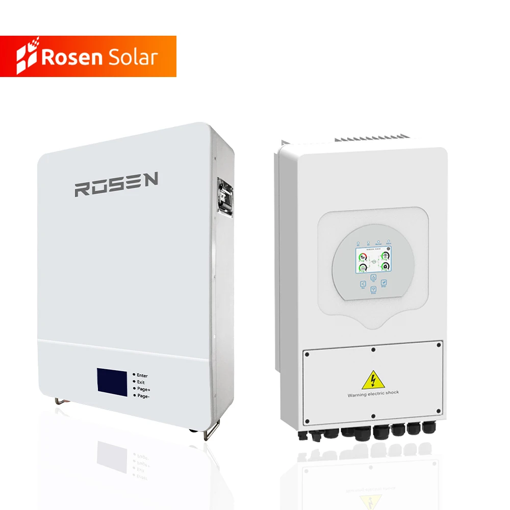 Support Lithium BMS with WIFI Monitor Inverter Power Inverter 8Kw 7Kw 6Kw 5Kw Solar Hybrid Inverter EU Standard