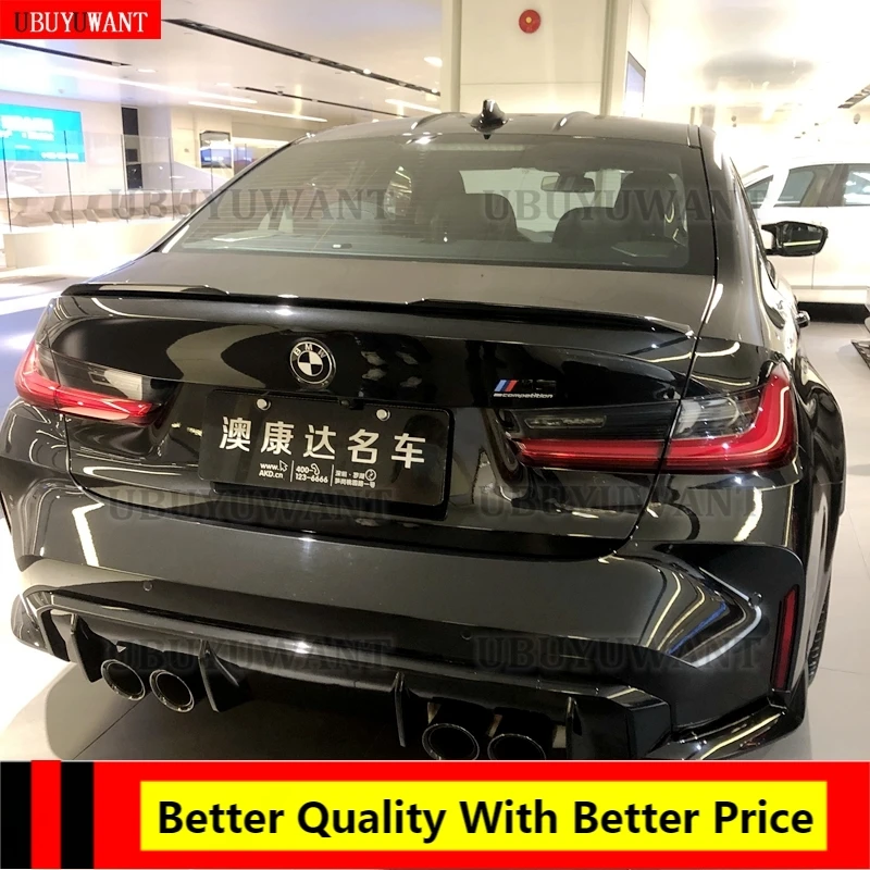 

Стильный спойлер для багажника автомобиля из АБС для BMW G20 G28 M3, крышка крыла, большой новый 3 серии 320i 325i 328i 20172018 2019 2020 2021 2022