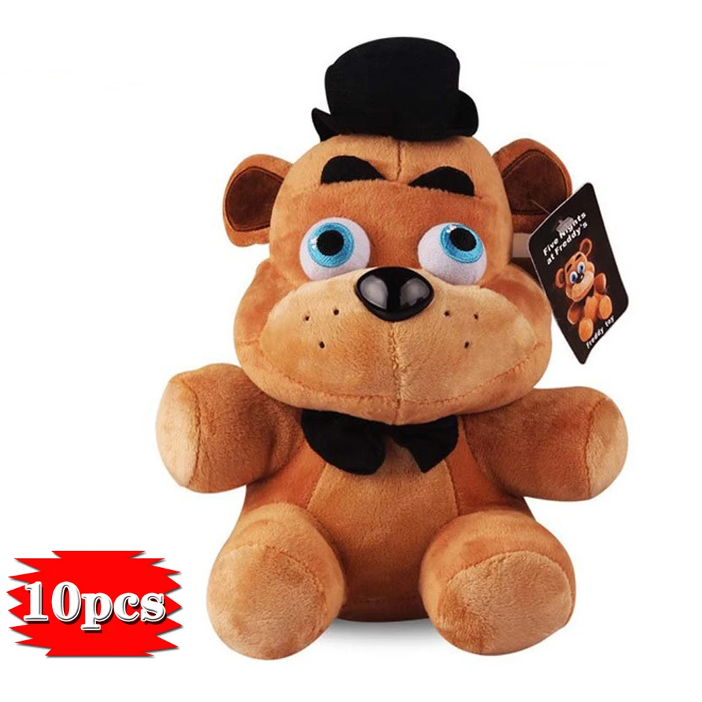 Fnaf Freddy Плюшевая Игрушка 10-дюймовый Мягкий Медведь И Кролик Game Детские Игрушки На
