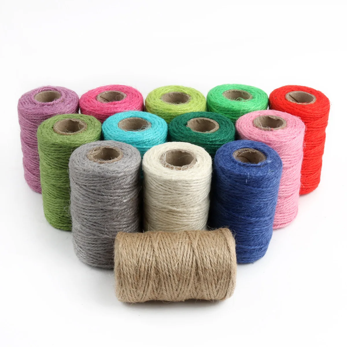 

2mm 50/100M Macrame Cord Rope Cotton Twine String DIY for Crafts Sewing Handmade Wall Hangings Bohemia Wedding Party Home Decor