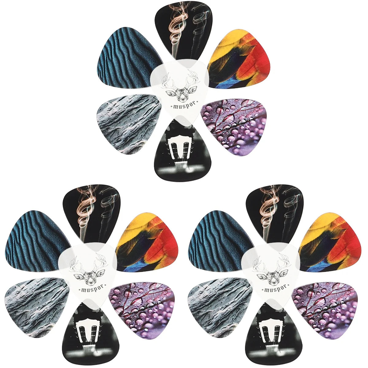 

3 комплекта профессиональных аксессуаров для электрогитары