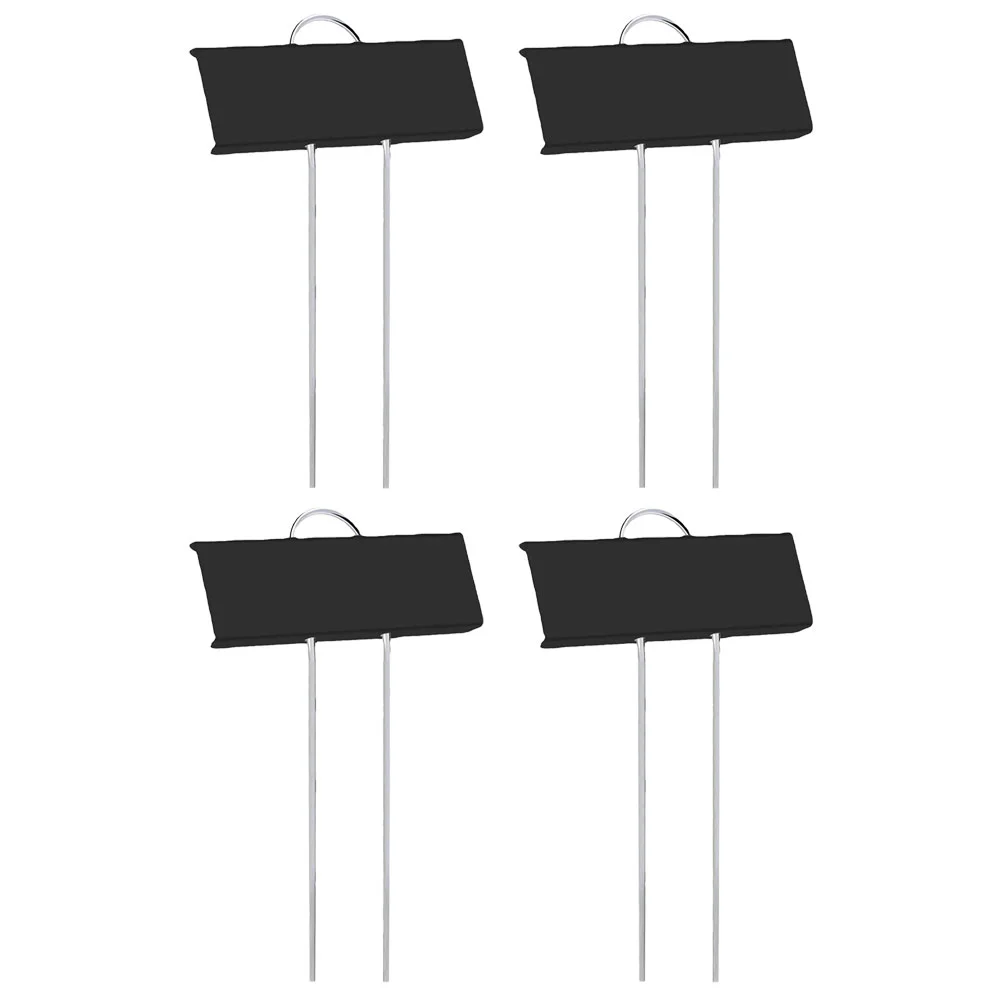 

4 Pcs Label Tabs Vegetable Succulent Labels Metal Tag Stainless Steel Arch Garden Tags