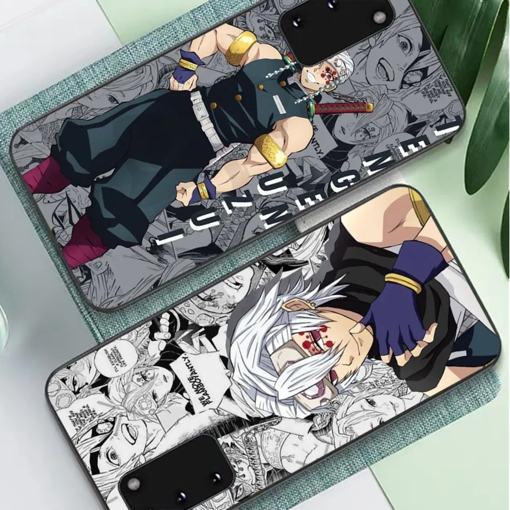 Demon Slayer Uzui Tengen Phone Case For Samsung S 9 10 20 21 22 23 30 24 Plus Lite Ultra FE S10lite Fundas