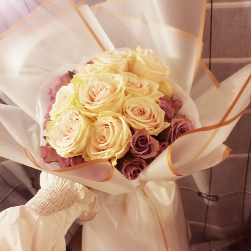 3 шт./упаковка декоративная бумага для упаковки цветов 58 Х58 см