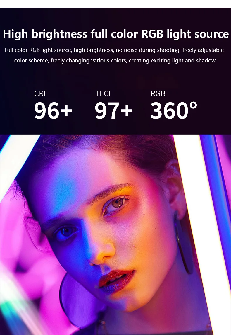 JYYXF ZSYB YB100R RGB светодиодная лампа для фото и видео