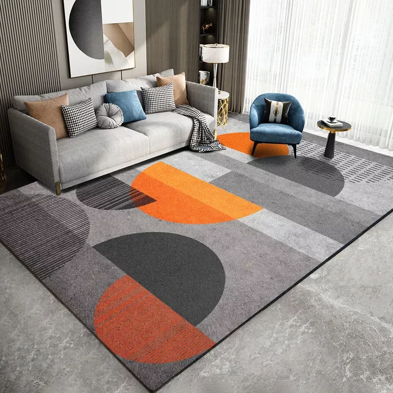 

NEW2023 Nordic Style Modern Living Room Decoration Large Area Rugs Bedroom Children Room Decor Mat Washable -slip