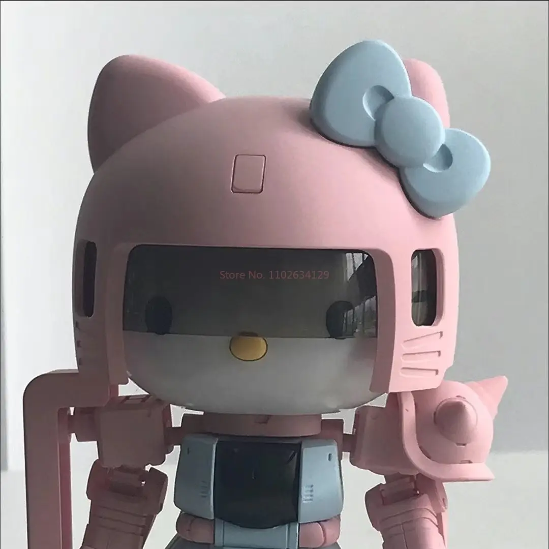 Bandai Sdcs Gun damm Hellokitty Shia-Specific Zag Ii Suuj Сборная модель Статуэтка Орнамент