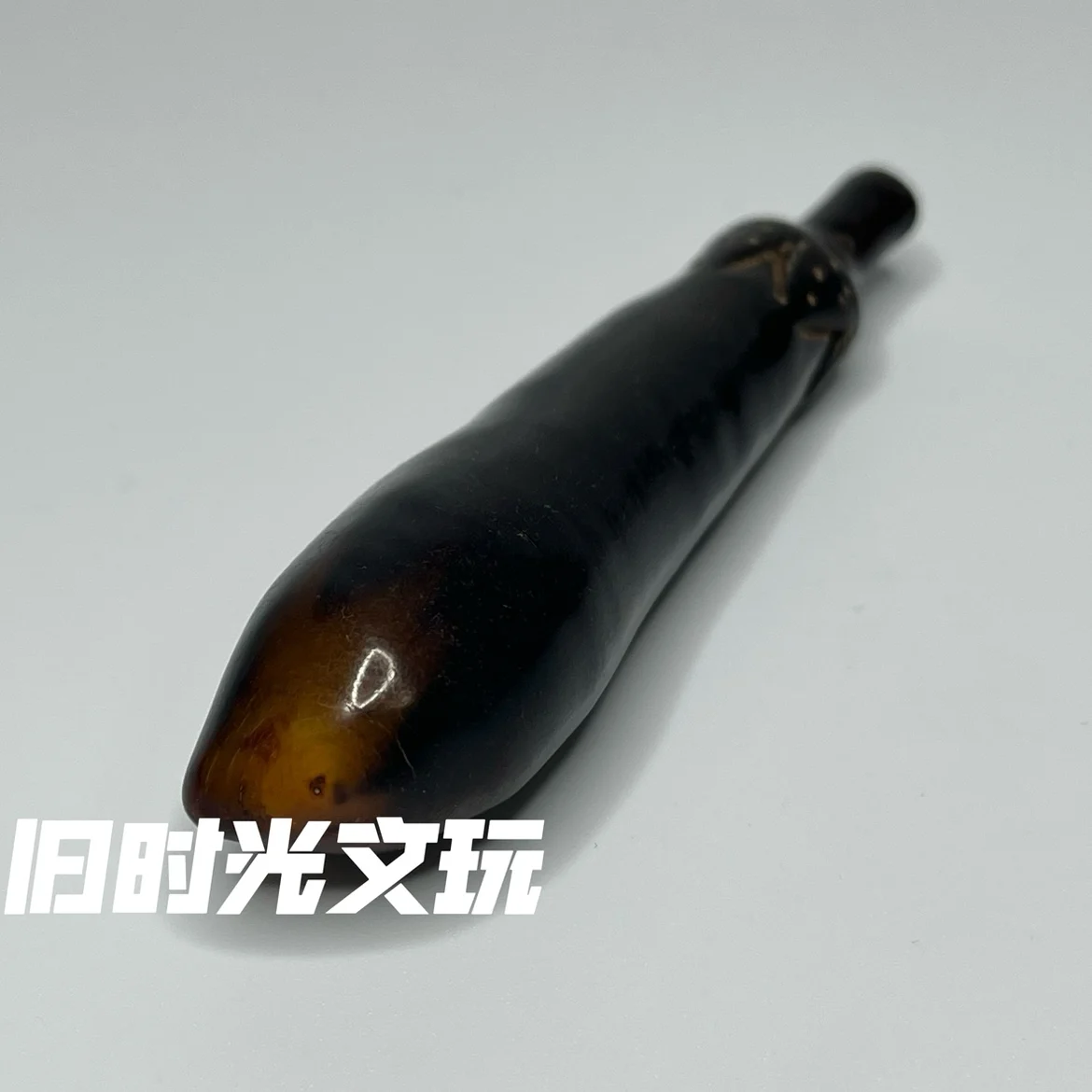 Оригинальная фотография бутика подвеска из рога резной огурец баклажан ручка