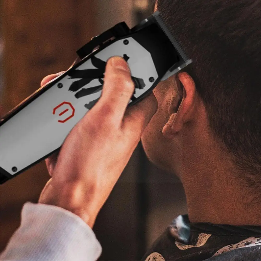 

1 шт., профессиональные машинки для стрижки волос, триммер для мужчин, Беспроводная Машинка для парикмахера, триммеры для бороды, машинка для...