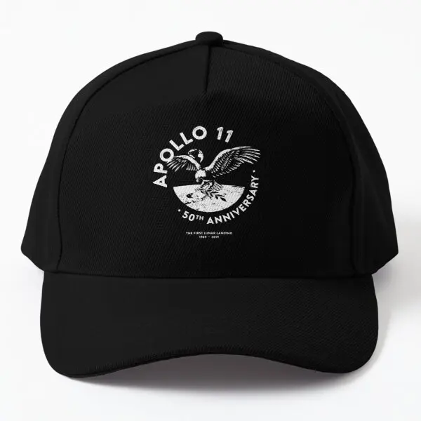 

Apollo 11 Baseball Cap Hat Boys Spring Sport Black Casquette Snapback Bonnet Solid Color Fish Printed Summer Mens Casual