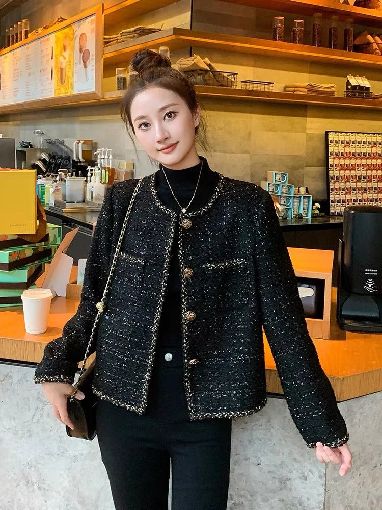 Корейское элегантное маленькое пальто Kafuu для женщин ранняя зима 2024 новинка в