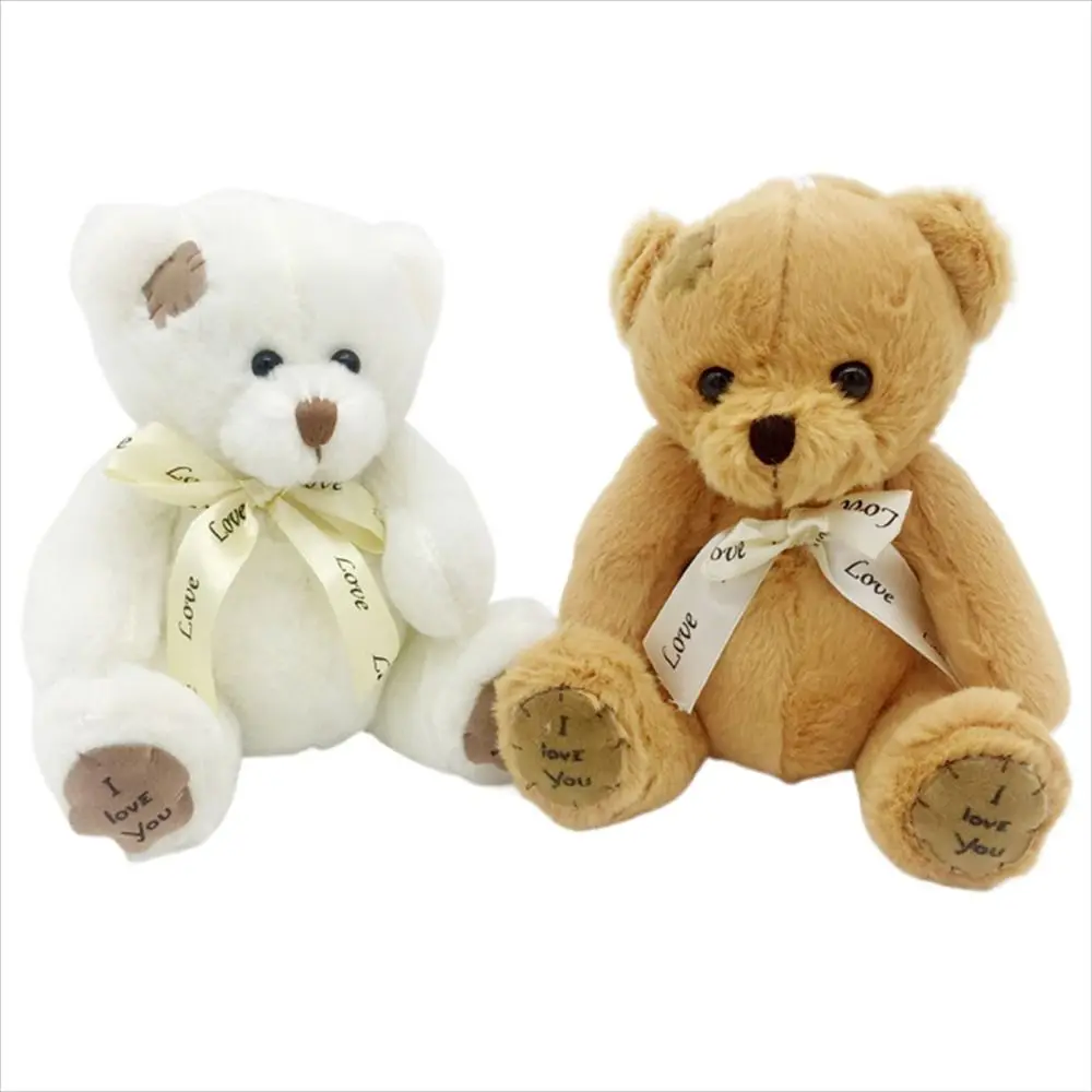 

Cartoon Plushie Patch Bear Kawaii Soft Doll Baby Toy Bear Plush Toys Stuffed Animals Cotton Bear Stuffed Toy Children