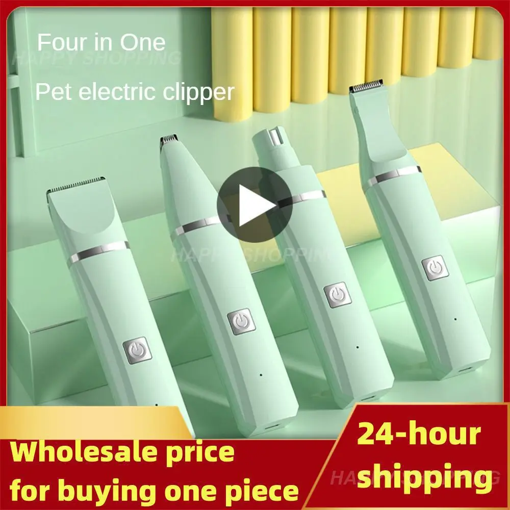 

Dog Clipper 3 in 1 Pet Electric Hair Shaver With Cat Nail Grinder Trimmer Dog's Haircut Grooming Tools Cat Claw Cutter
