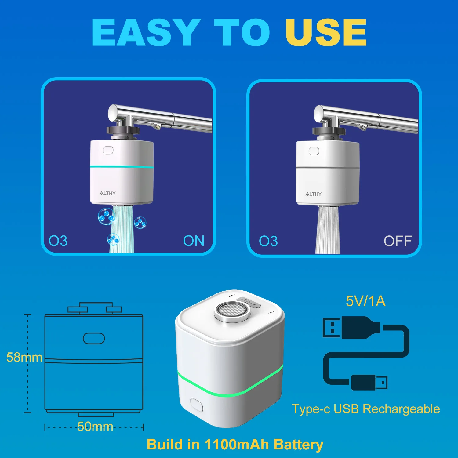 Рисунок 4 - ALTHY кран озоновый генератор воды