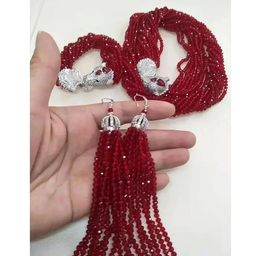 Застежка в виде головы леопарда аксессуар сделай сам зеленое красное стекло