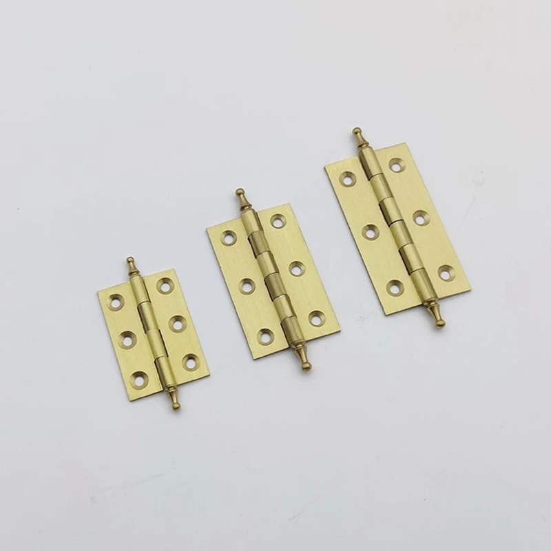 Латунные декоративные петли для шкафов кухонные дверей металлические 2/3/3 дюйма-4