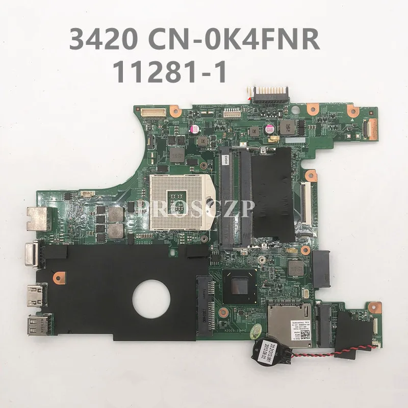 CN-0K4FNR 0K4FNR K4FNR Mainboard For Dell Vostro V2420 2420 V3420 3420 Laptop Motherboard SLJ8F HM75 11281-1 DDR3100%Full Tested