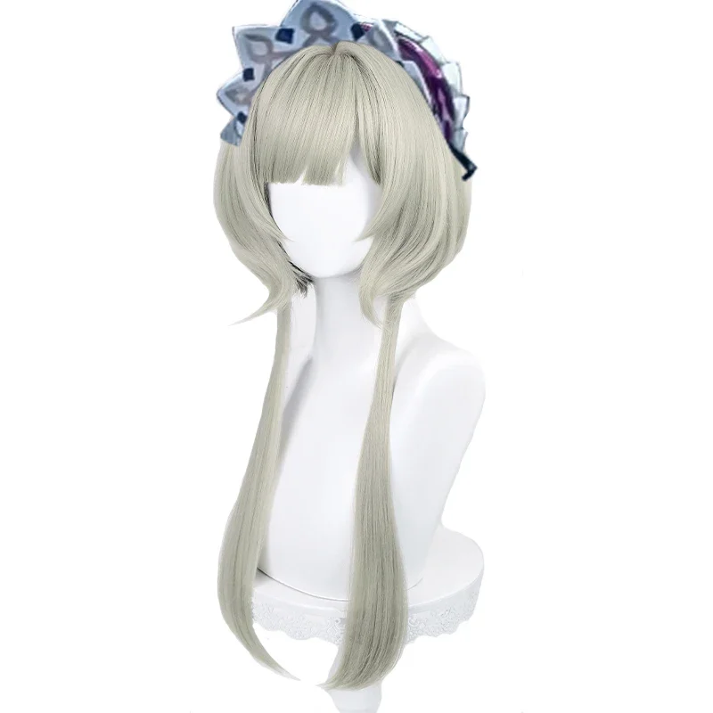 Парик для косплея игры Genshin Impact Sandrone женские термостойкие синтетические парики