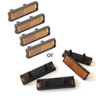 4 шт.компл. велосипед Педальный отражатель Безопасность ночной езды на велосипеде светоотражающий аксессуар для велосипеда