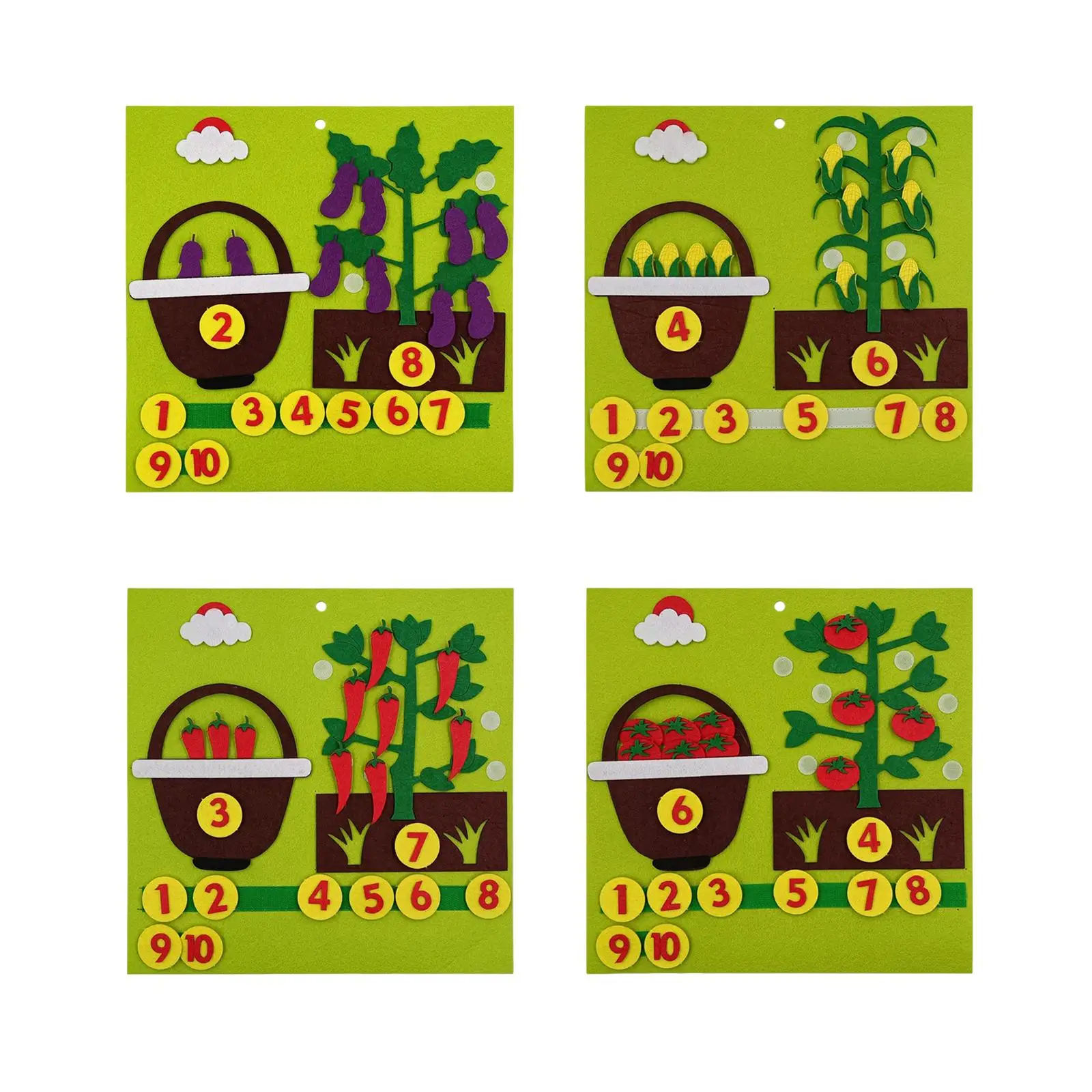 

Войлочная доска, математические игрушки, Мультяшные Обучающие игрушки, Монтессори занят f/малыш