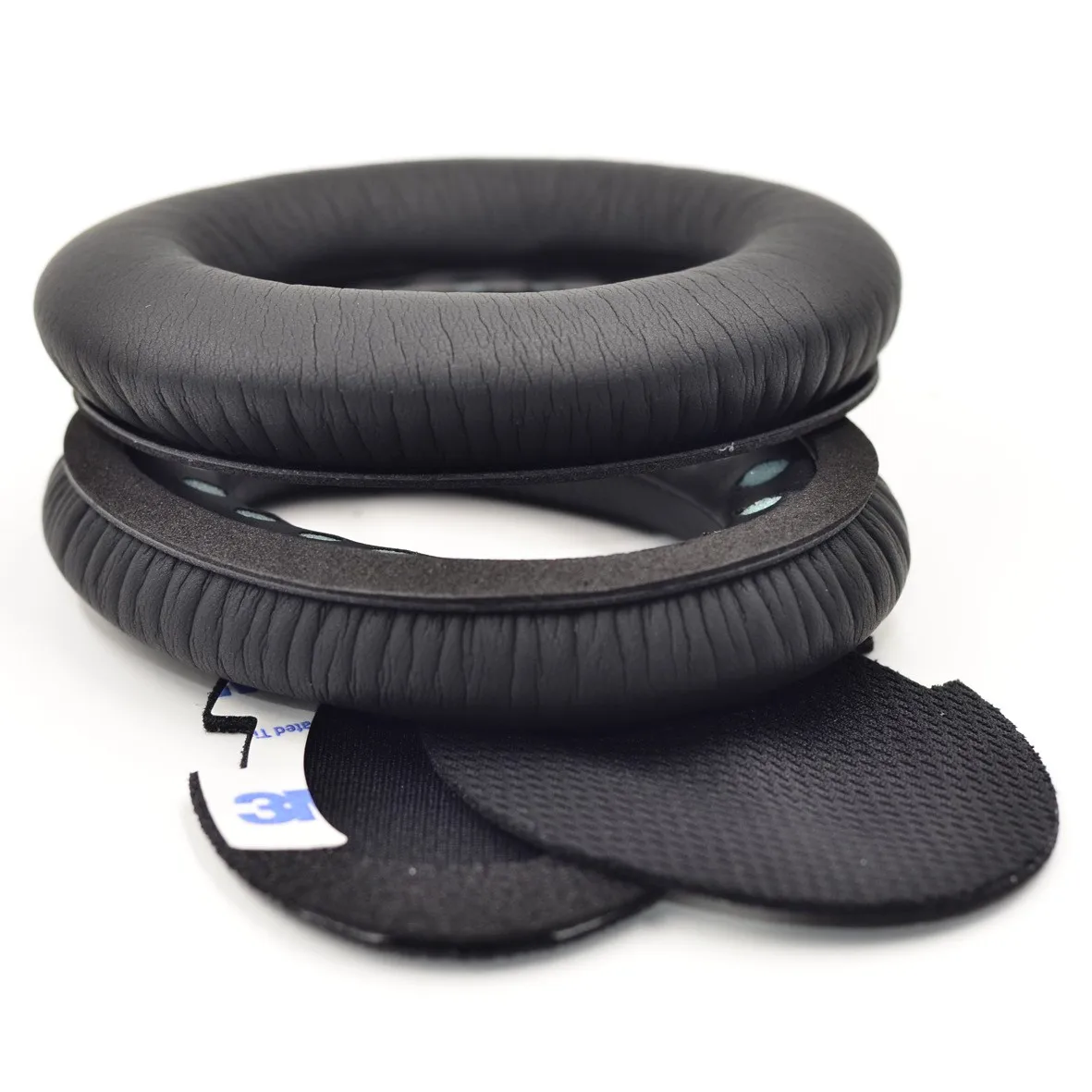 

Leather Headphone Earmuffs Compatible With compitable with bose QuietComfort2 QC15 Headphones Foam Cushion Aux Cord Splitter