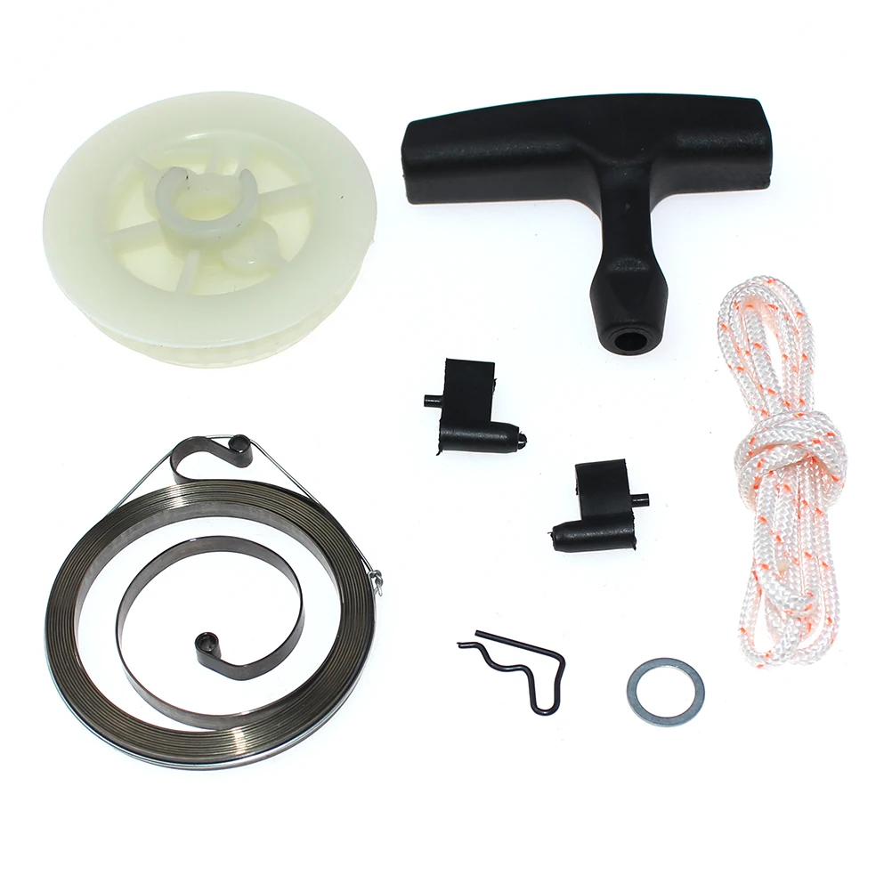Ручка стартера, шкив с пружиной для Stihl MS180 MS181 MS190 MS190T MS191 MS191T MS200 MS200T MS210 MS211 MS230 MS250 Ручка стартера, шкив с пружиной для Stihl MS180 MS181 MS190 MS190T MS191 MS191T MS200 MS200T MS210 MS211 MS230 MS250
