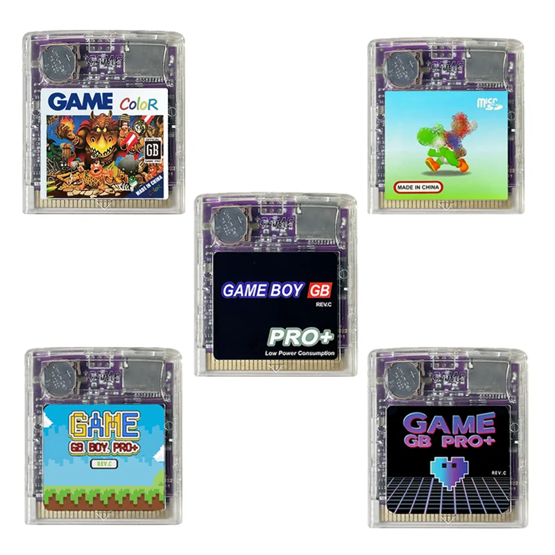 For Gameboy Color Game Boy Multi Game Cartridge Super 1000+IN 1 Everdrive Cart Fits GB GBC Everdrive With micro 4G card images - 6