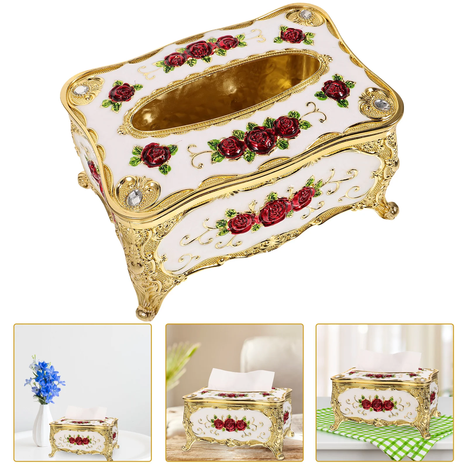 

Bracket Paper Towel Storage Organizer Case Towels Desktop Tissue Decor Dispenser Holder