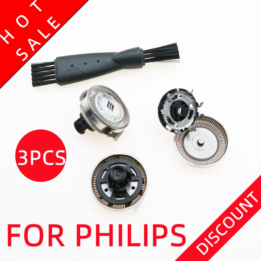 Бритвенные головки для Philips Norelco razor YS526 YS521 XA525 YS522 YS524 YS534 RQ32 RQ310 RQ11 RQ1150 RQ1180 RQ350 RQ360 RQ370, 3 шт. Бритвенные головки для Philips Norelco razor YS526 YS521 XA525 YS522 YS524 YS534 RQ32 RQ310 RQ11 RQ1150 RQ1180 RQ350 RQ360 RQ370, 3 шт.