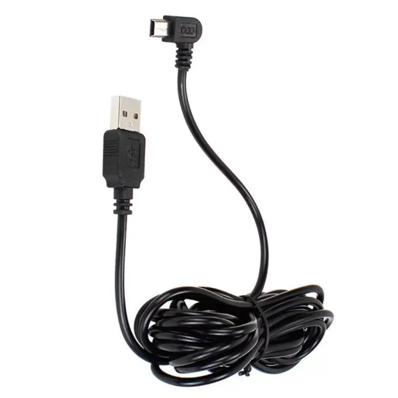 

3.5M USB Type-A to Mini 5Pin Right Angle Charging Cable for GPS Navigator