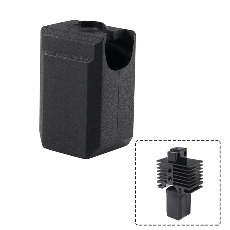 

Блок нагревателей Силиконовый носок для X1/P1P 3D-принтер Экструдер Силиконовые чехлы Аксессуары для 3D-принтеров 2 см в длину,