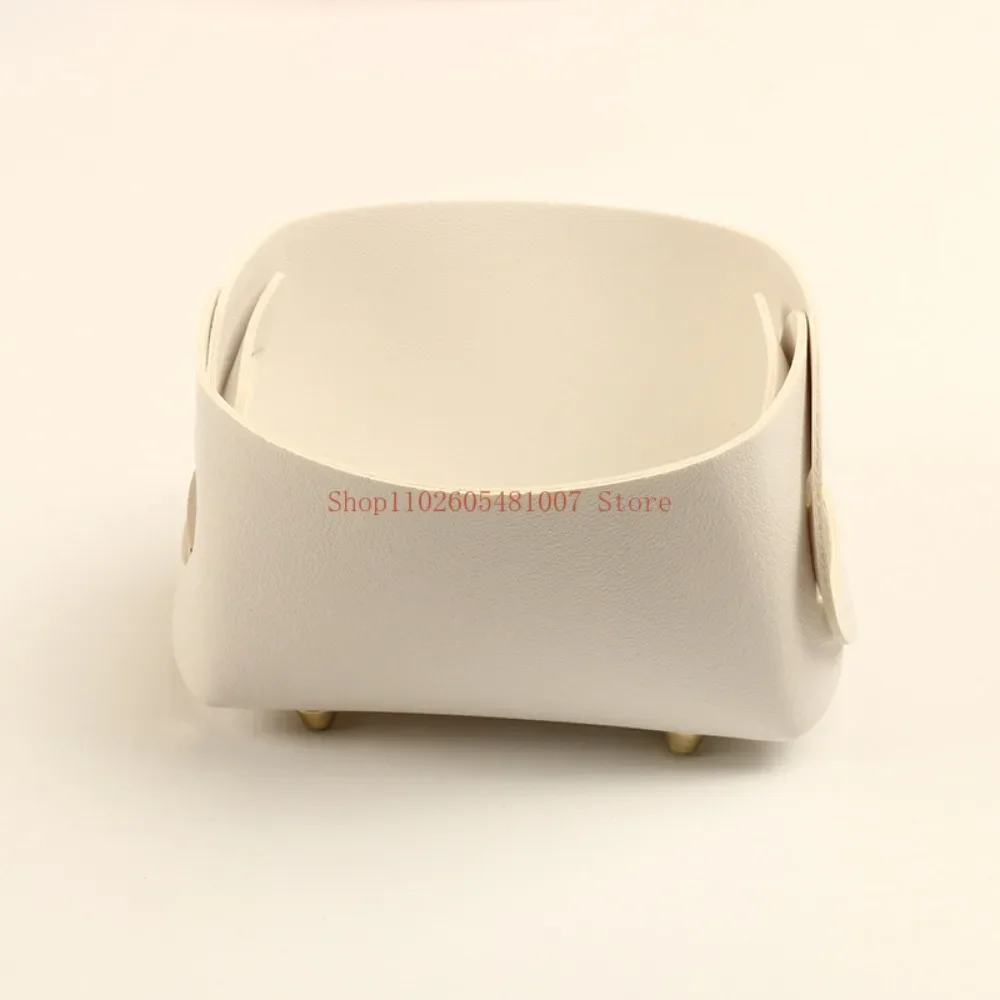 Кожаный ящик для хранения Nordic Entrance подарок ключей ювелирные изделия макияж