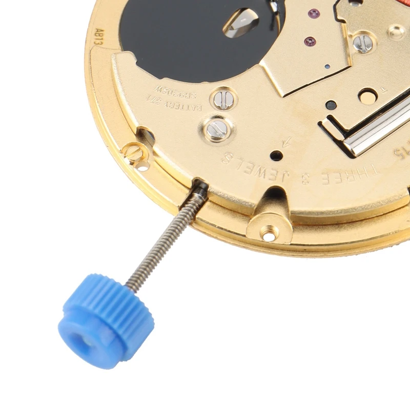 Swiss For ETA F06.111 And F06.115 Watch Quartz Movement Date At 3' Watch Repair Parts And Adjusting Stem