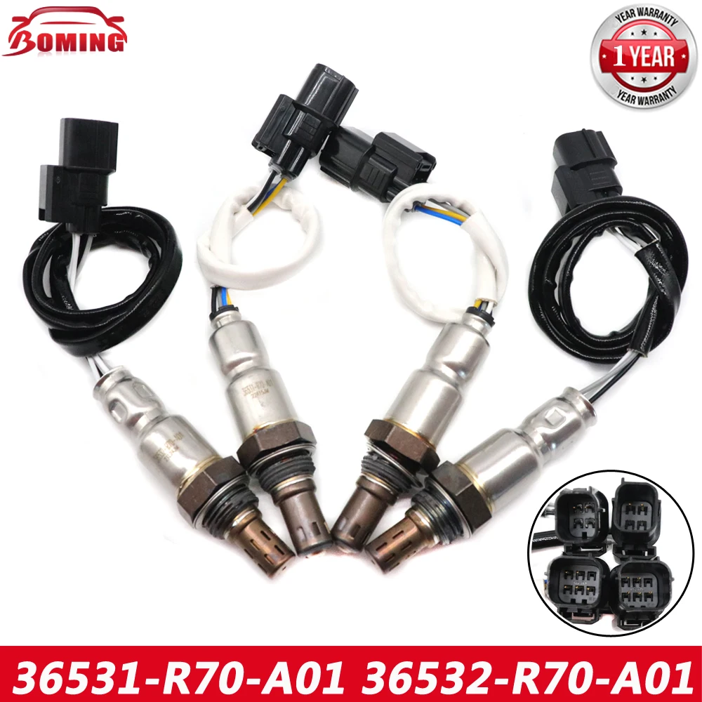 4X 36531-R70-A01 36532-R70-A01 Датчик кислорода вверх и вниз для Honda Odyssey Accord Pilot Acura TSX TL 234-4461