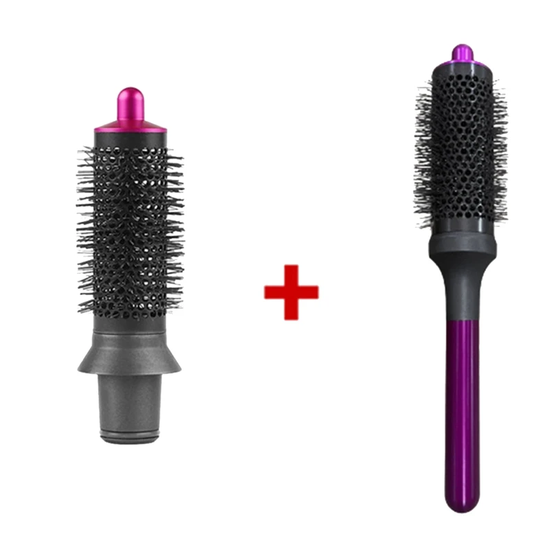 

Cylinder Comb+Adapter+Handle Kit For Dyson Airwrap Hair Dryer Parts Accessories Multi-Functional Dual-Purpose Cylinder Comb