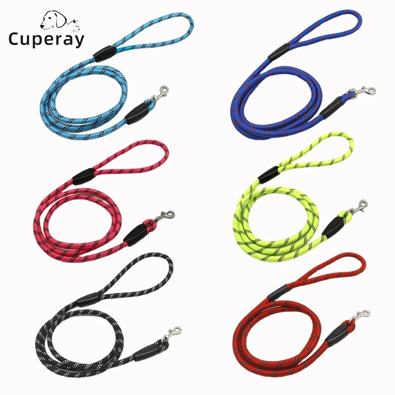

120cm Nylon Reflective Pet Leash, Puppy Leash with 360° Rotatable Metal Buckle Suitable for Small and Medium Dog Pet Accessories