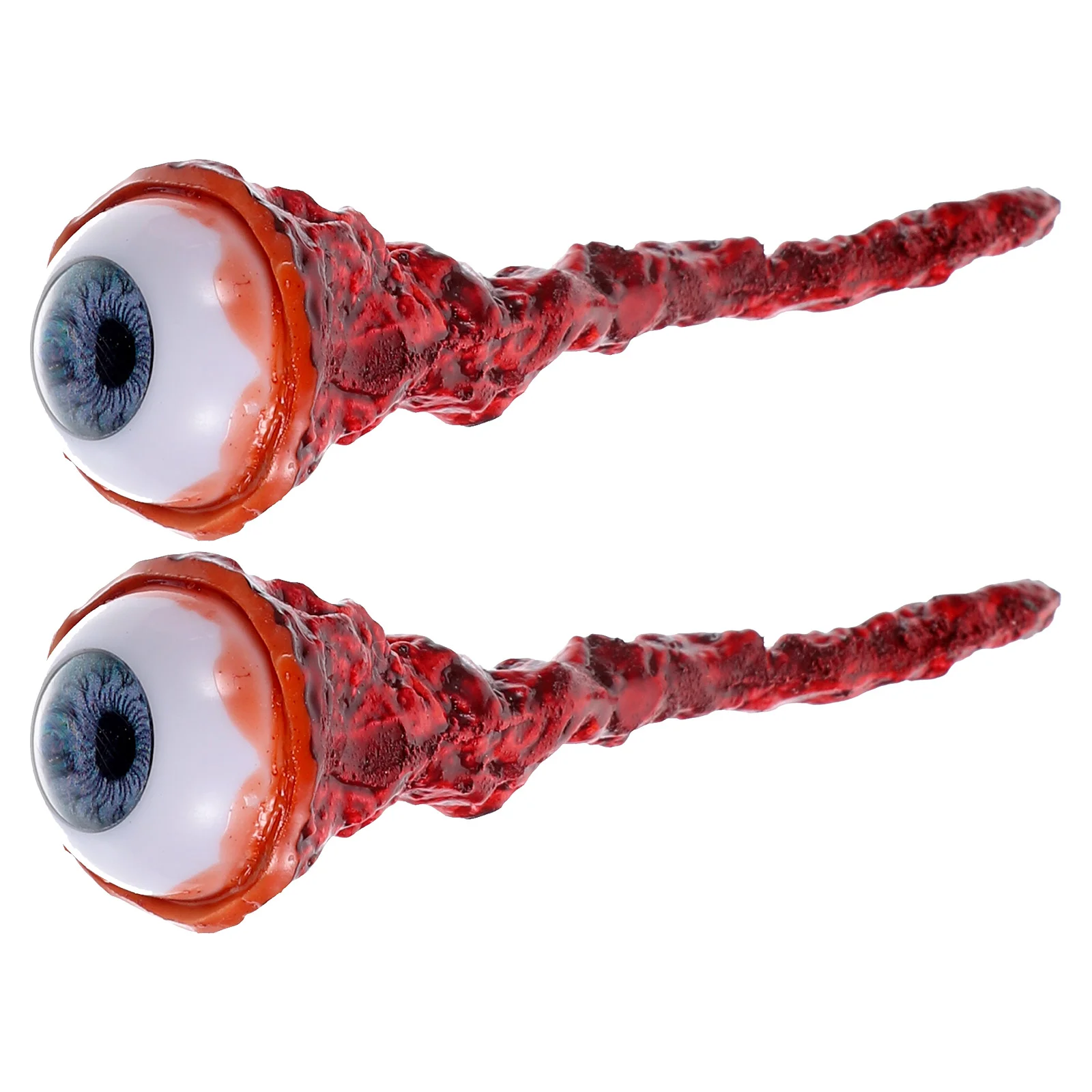 

2 Pcs Plastic Playes Halloween Latex Eyeball Interesting Fake Eyes Props Outdoor Portable Eyeballs Emulsion Accessories