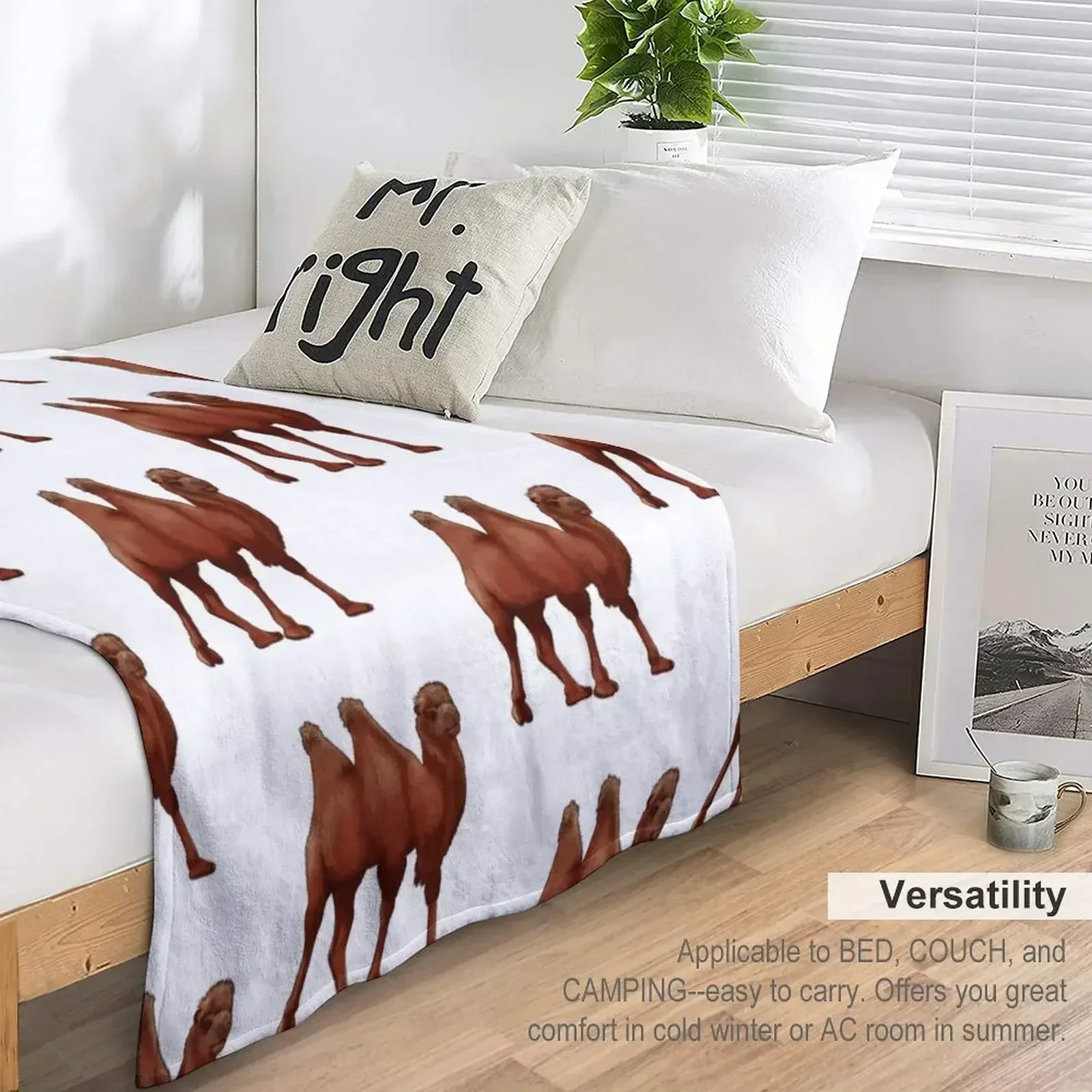 Одеяло Bactrian Camel дорожное тяжелое одеяло для сна